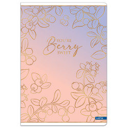 Sąsiuvinis A5 52lap 80g lang BERRY
