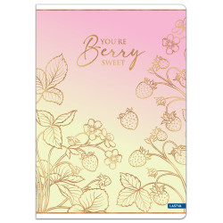 Sąsiuvinis A5 52lap 80g lang BERRY
