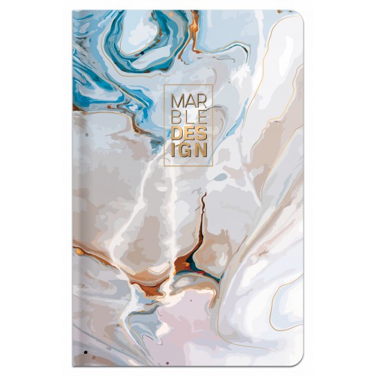 Užrašų knygutė A6 96lap 70g lang MARBLE