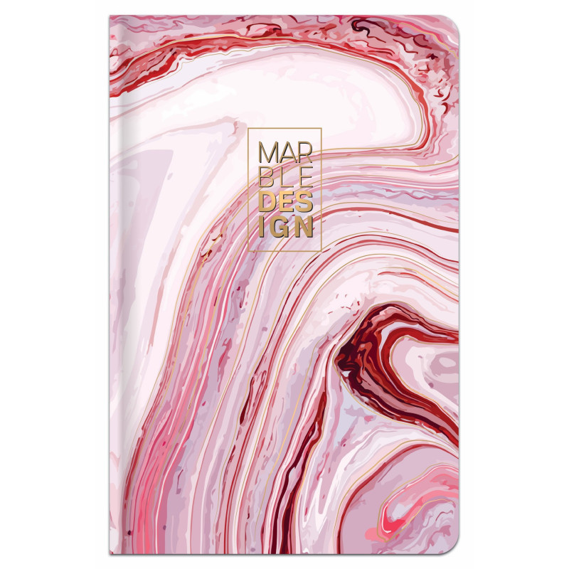 Užrašų knygutė A6 96lap 70g lang MARBLE