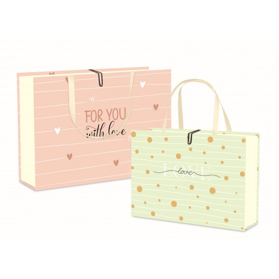 Dėžutė su rankenėlėm DARLING didelė 330x240x95mm Dėžutė su rankenėlėm DARLING didelė 330x240x95mm
