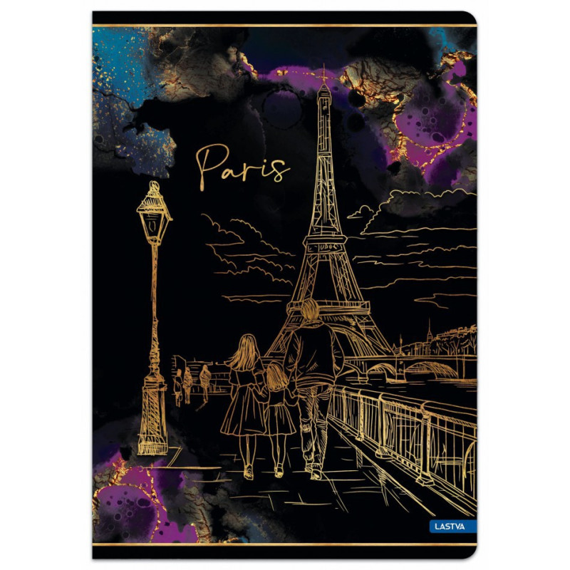 Sąsiuvinis(platus) A5 48lap 80g lang GOLD CITY