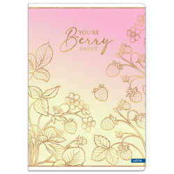 Sąsiuvinis(platus) A5 48lap 80g lang BERRY