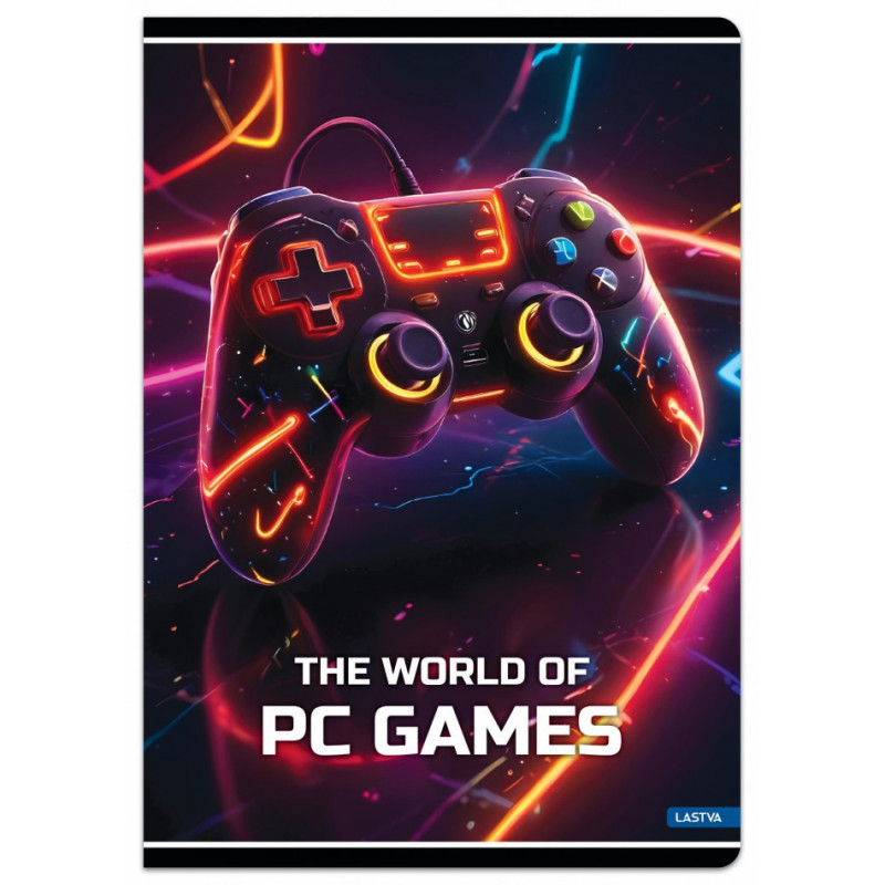 Sąsiuvinis(platus) A5 32lap 80g lang PC GAMES