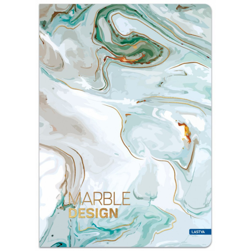 Sąsiuvinis(platus) A5 60'lap 80g linija MARBLE