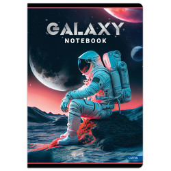 Sąsiuvinis(platus) A5 48lap 80g linija GALAXY