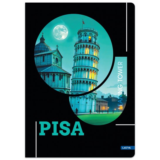 Sąsiuvinis(platus) A5 60lap 80g linija METROPOLIS