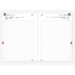 Mokslo knyga DIENA tam ruda