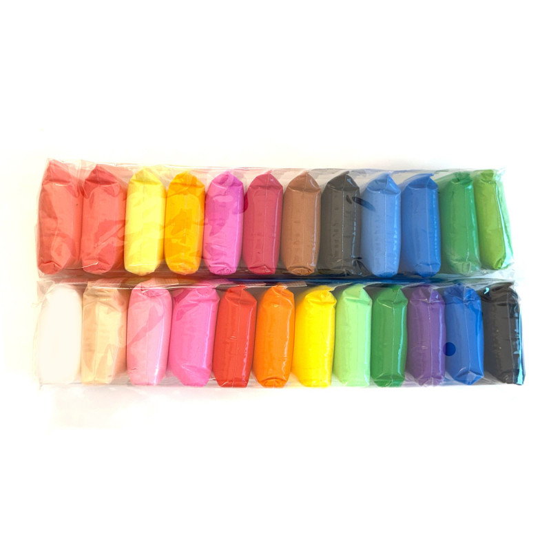 Plastilino polimerai modeliavimui 24sp