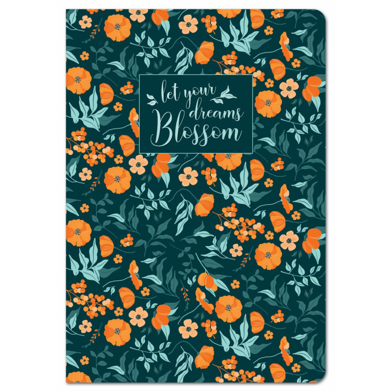 Knyga A5 96lap 80g linija SPRING Diary