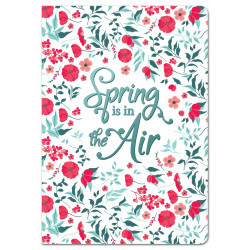 Knyga A5 96lap 80g linija SPRING Diary Knyga A5 96lap 80g linija SPRING Diary