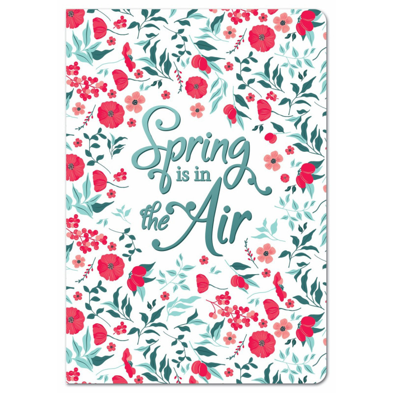 Knyga A5 96lap 80g linija SPRING Diary Knyga A5 96lap 80g linija SPRING Diary