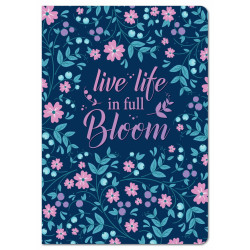Knyga A5 96lap 80g linija SPRING Diary