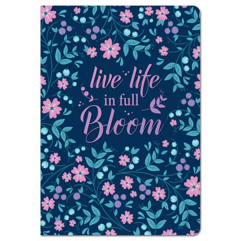Knyga A5 96lap 80g linija SPRING Diary