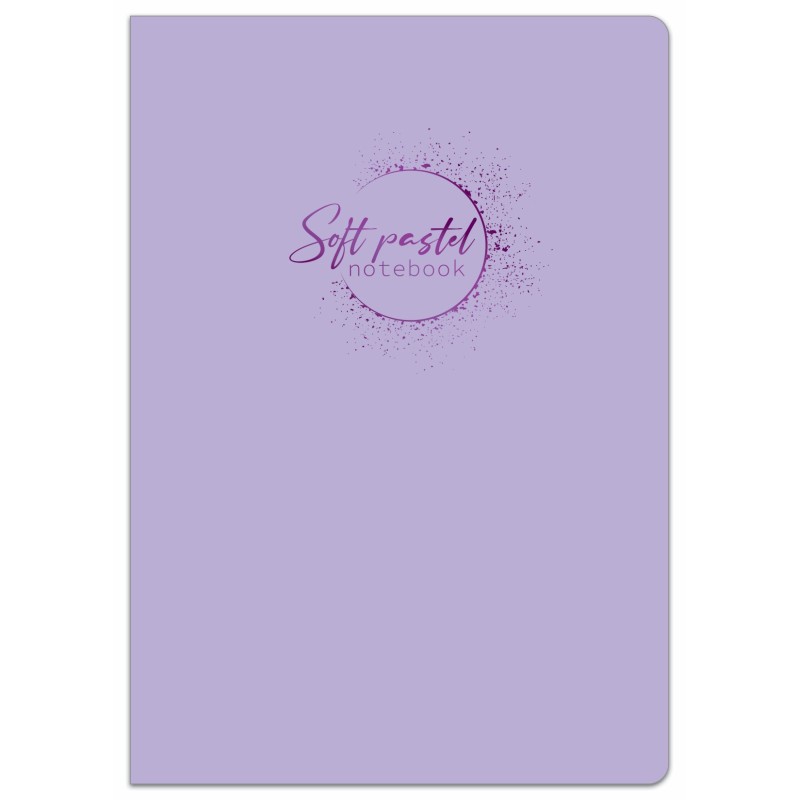 Sąsiuvinis A5 52 lapų 80g linija SOFT PASTEL