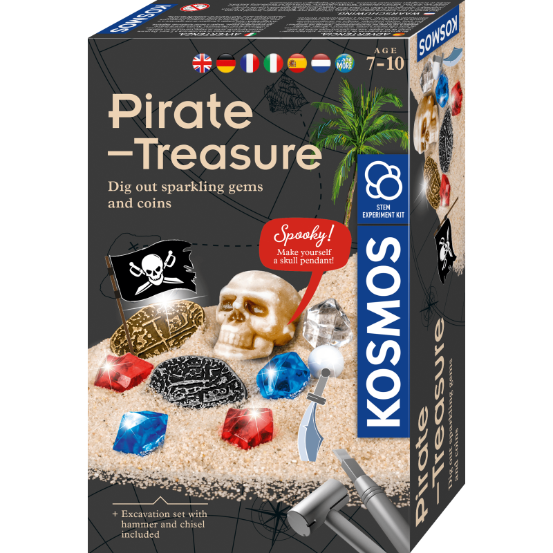 Lavinamasis rinkinys PIRATE TREASURE 7-10 LT,LV,EE