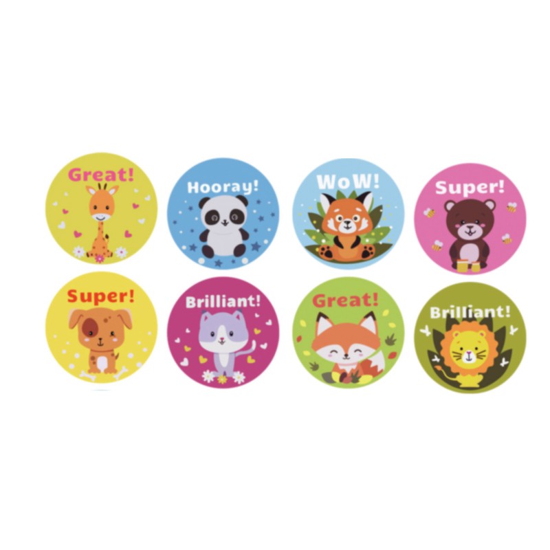 Lipdukai ritinėlyje ANIMACIJA  2.5cm 500vnt