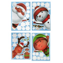 Lipdukai ant langų ŽIEMA 46pcs