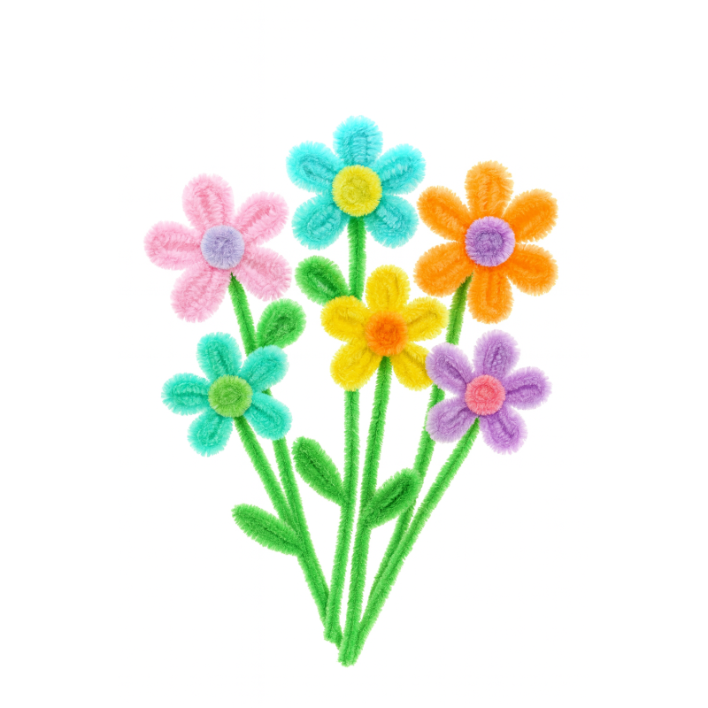 Dekor. vielutės MIX 30cm 300vnt