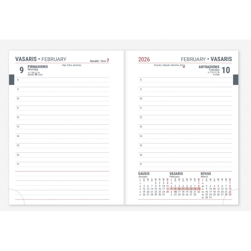 Darbo knyga JUNIOR juoda