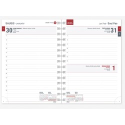 Darbo knyga B6 KANCLER SPIRAL morning kiss