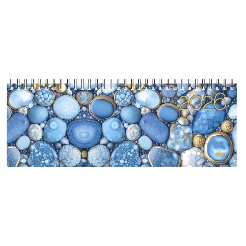 Kalendorius stalinis MEMO CARD blue topaz