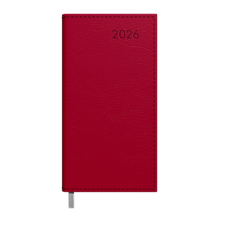 Darbo knyga MIDI MEMORY  bordo