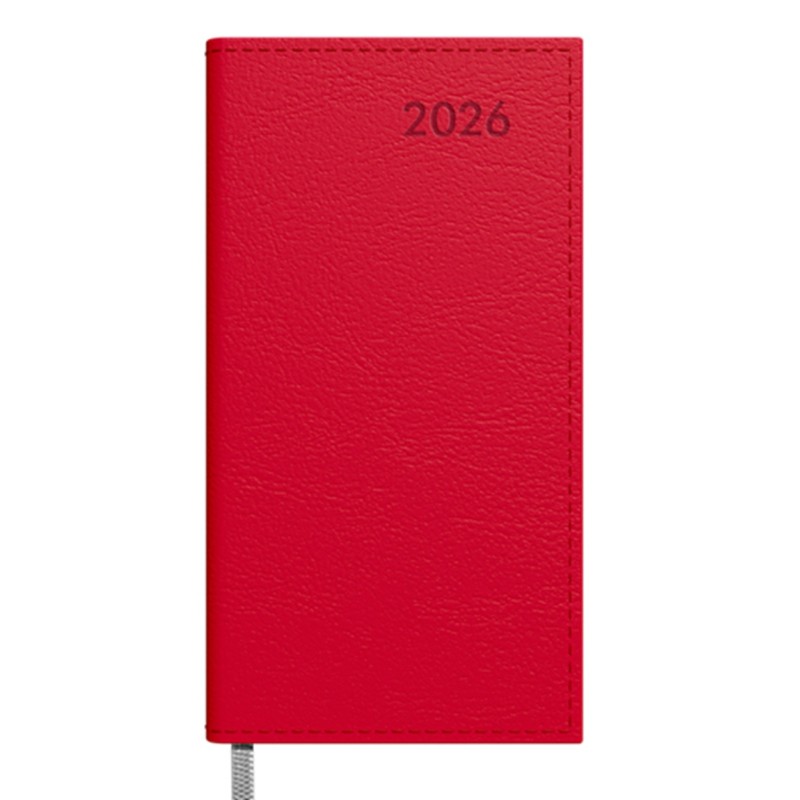 Darbo knyga MIDI MEMORY raudona