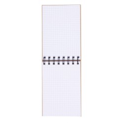 Bloknotas su spirale A6 80lap, 80g, lang Ofp