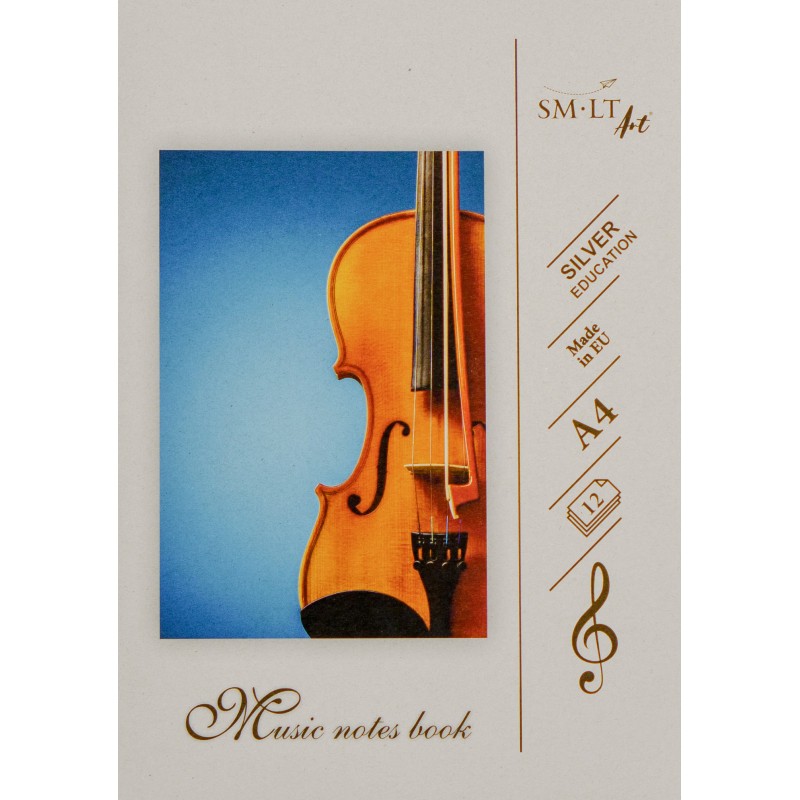 Sąsiuvinis natų A4 NS-12