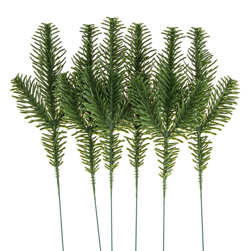 Dekoras PUŠŲ ŠAKELĖS 26cm, 6vnt.