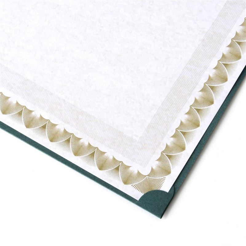 Aplankas A4 su auksiniu rėmeliu t.mėlynas