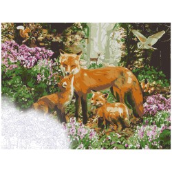 Tapyba pagal skaičius LAPIŲ ŠEIMYNA