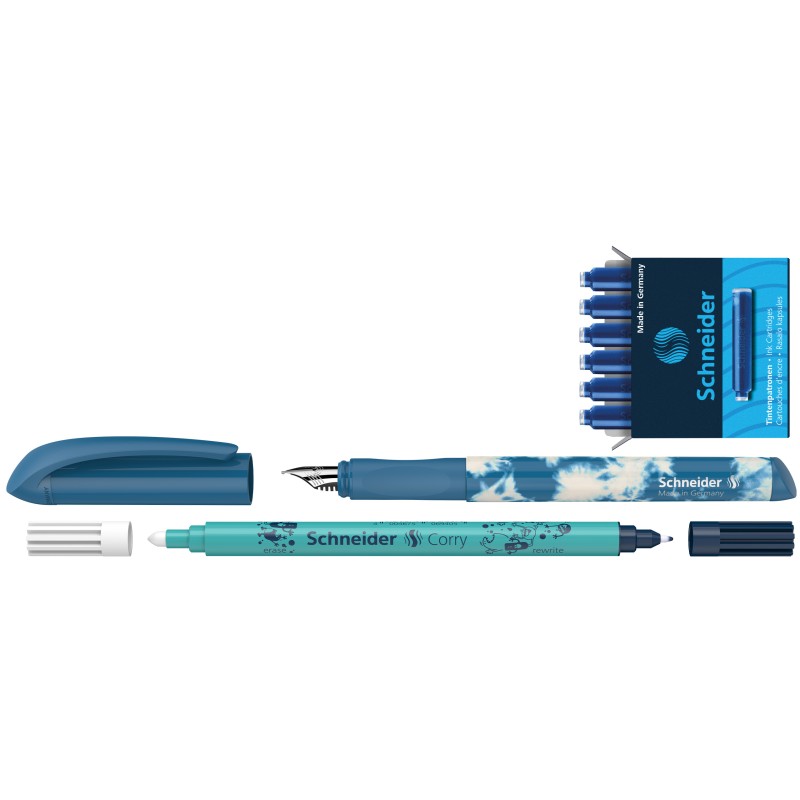 Rinkinys: plunksnakotis Easy+korektorius+kapsulės mix bls