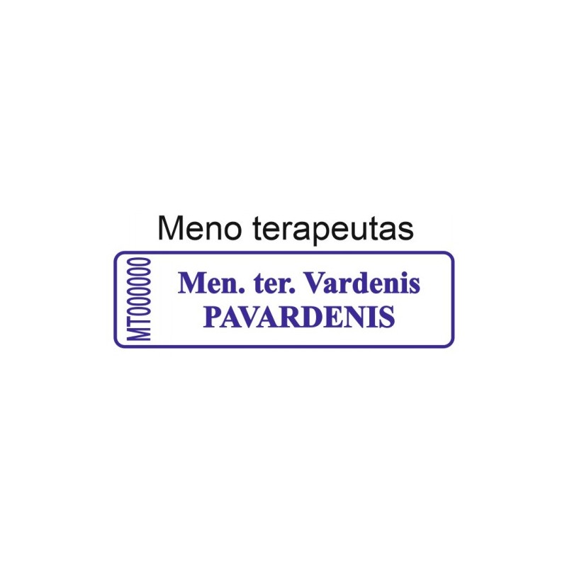 Antspaudas su užrašu T9511