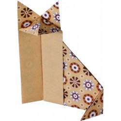 Origami 20x20/50l Folia rudi motyvai