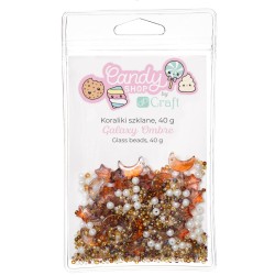 Karoliukai stikliniai GALAKTIKA 40g