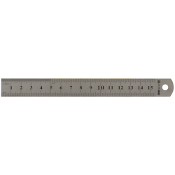 Plieninė liniuotė 15cm