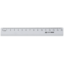 Aliuminio liniuotė 15cm