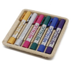 Pieštukinis guašas PLAYCOLOR Metallic Packet 6 sp.