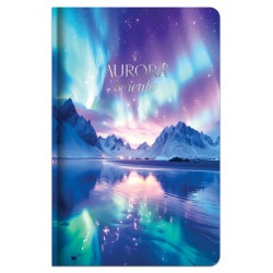 Užrašų knygutė A6 96lap. 70g AURORA lang.
