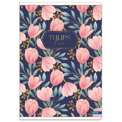 Sąsiuvinis A4 52lap. 80g TULIPS linija