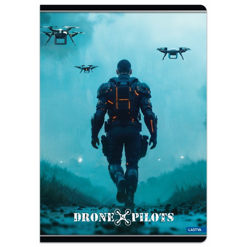 Sąsiuvinis A4 52lap. 80g DRONE linija