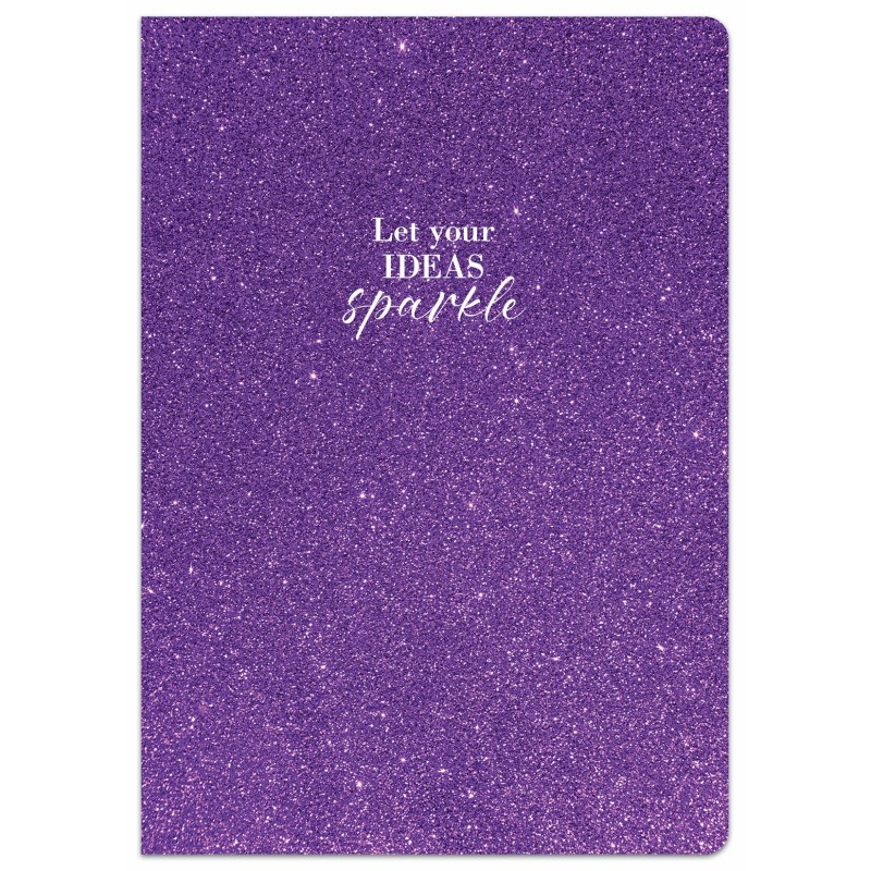 Sąsiuvinis A4 52lap. 80g SPARKLE lang.
