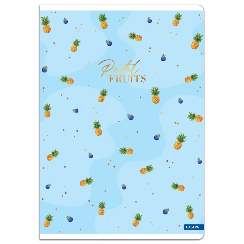 Sąsiuvinis A4 52lap 80g lang PASTEL FRUITS