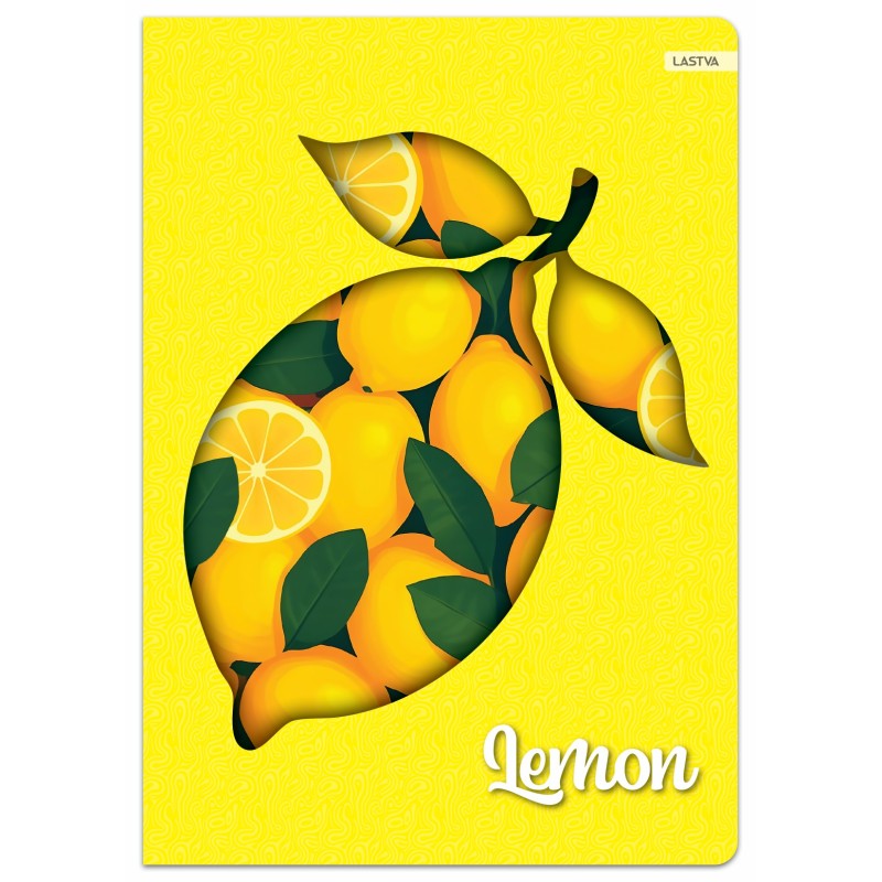 Sąsiuvinis(platus) A5 60lap. 80g lang. NEON FRUITS