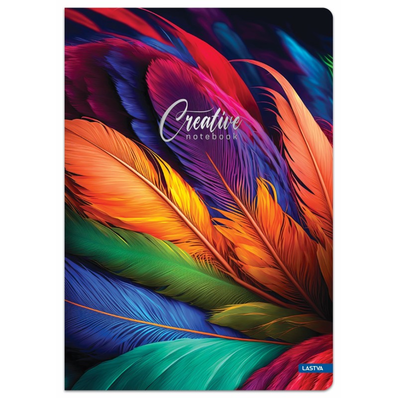 Sąsiuvinis A5 96lap 70g linija CREATIVE