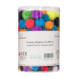 Burbuliukai akriliniai MIX 300vnt.