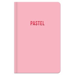 Užrašų knygutė A6 96lap. 70g PASTEL lang.