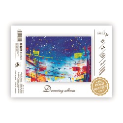 Piešimo albumas Gold A4 30 lapų 120gsm